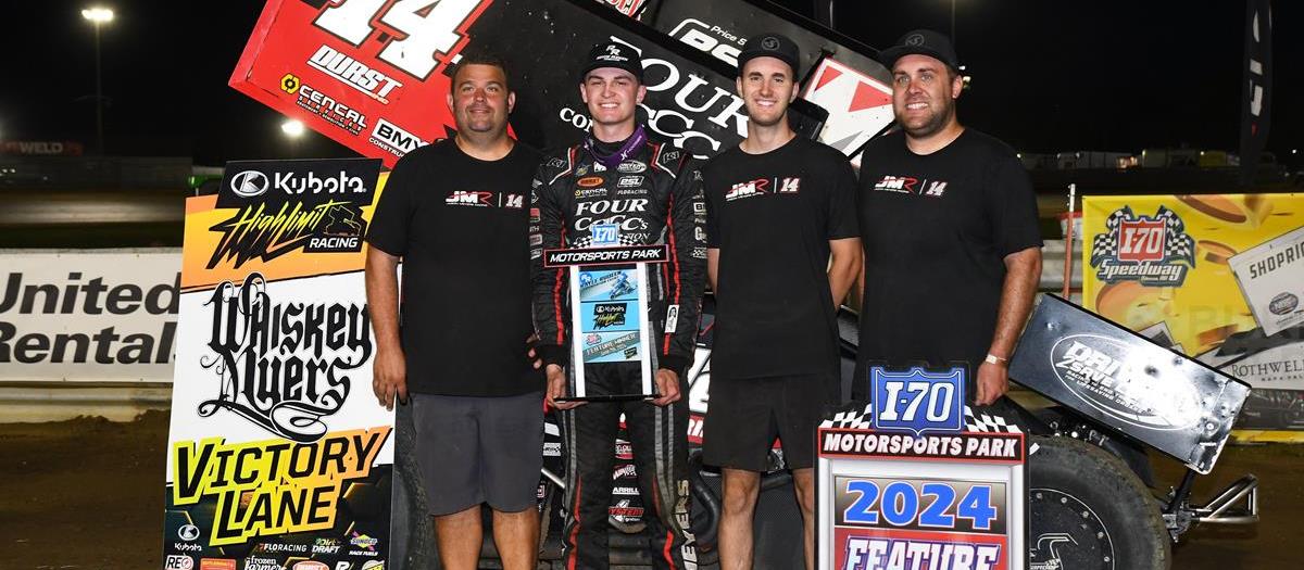 COREY DAY VICTORIOUS AT I-70