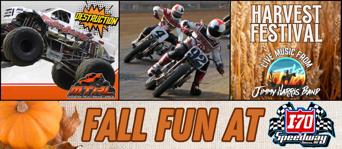 MONSTER TRUCKS | FLAT TRACK MOTO | HARVEST FEST