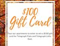 Enter to Win a $100 Gift Card
