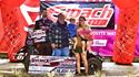 Frank Flud Finds Victory Lane in POWRi Stock Non-Wing KKM Giveback Classic Championship Night