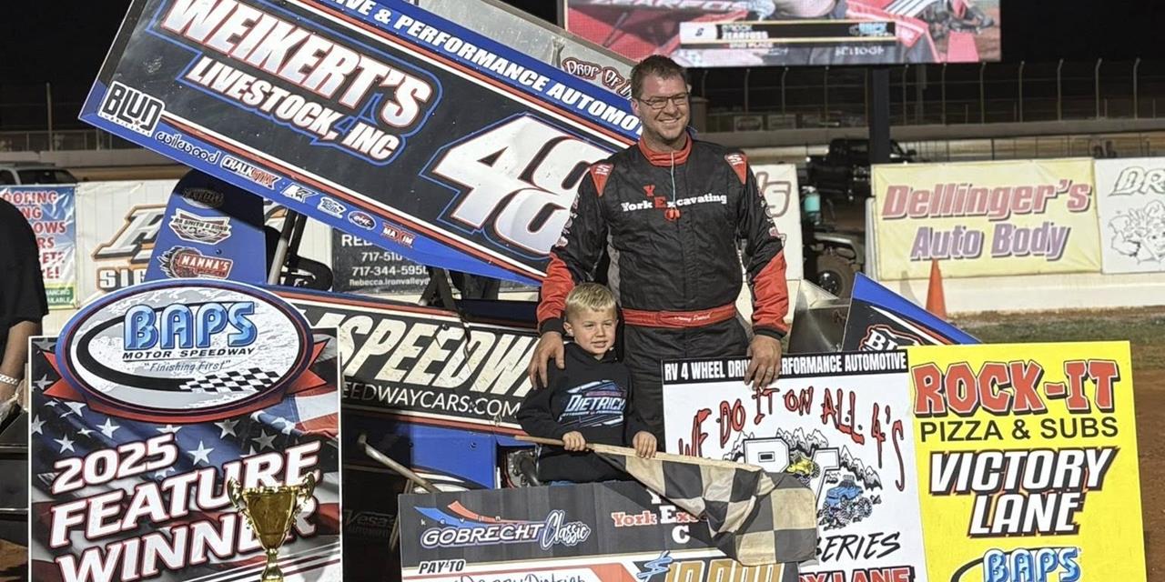 DIRTY DOZEN: Danny Dietrich captures 12th victory...