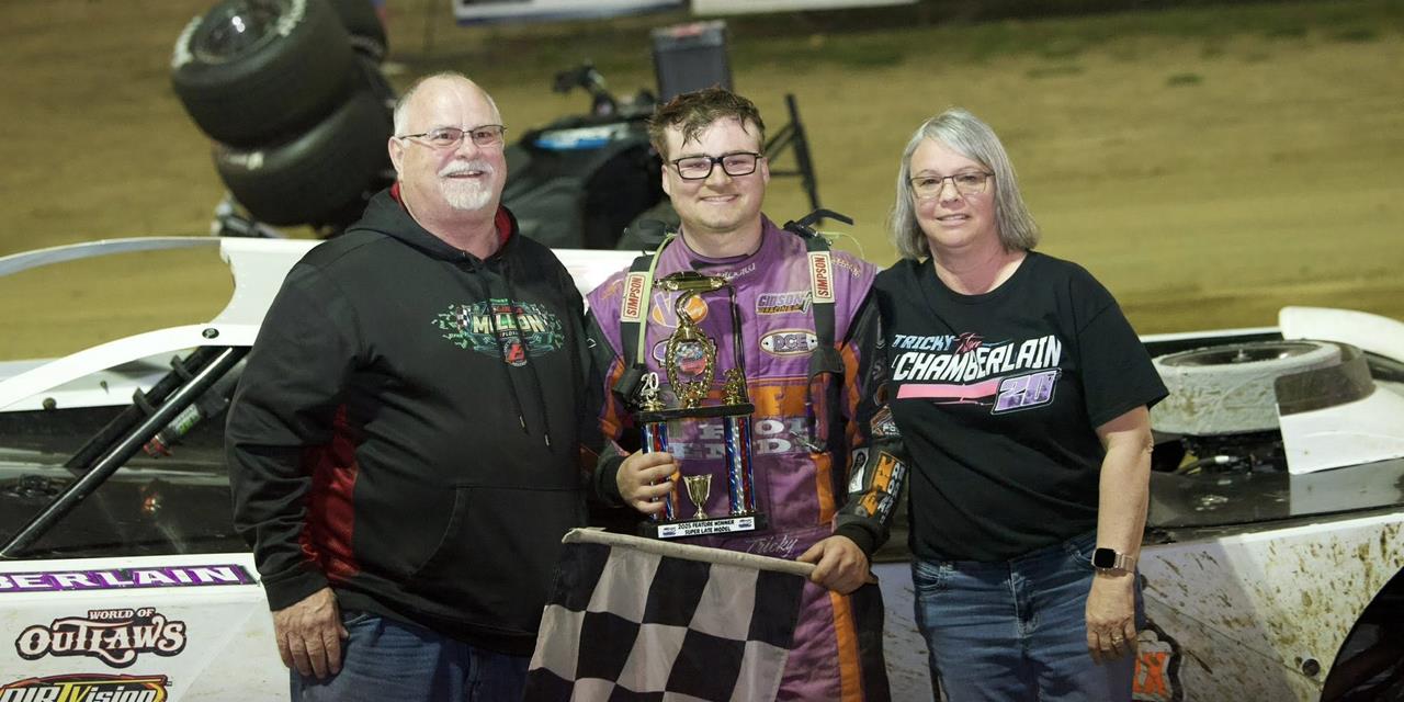 Tristan Chamberlain picks up $2,000 victory at Mol...
