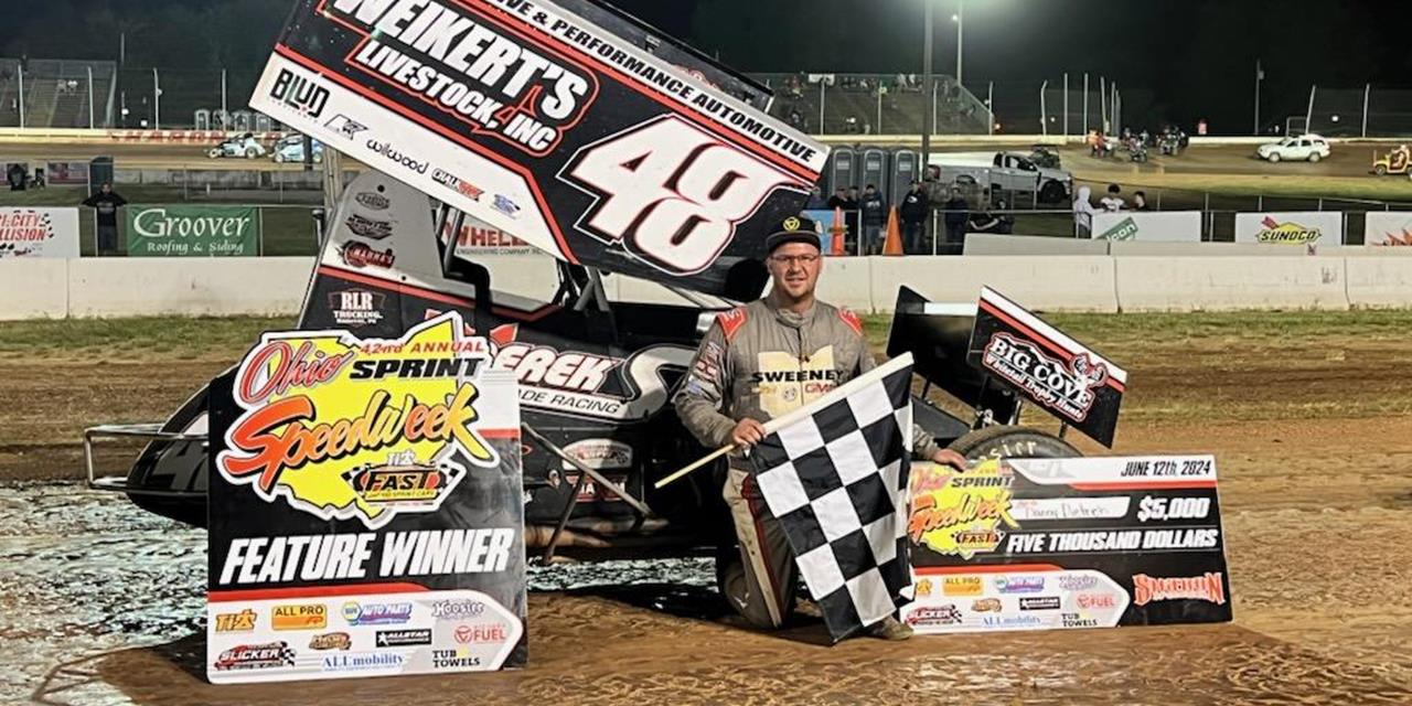 DANNY DIETRICH WINS OHIO SPEEDWEEK AT SHARON FOR T...