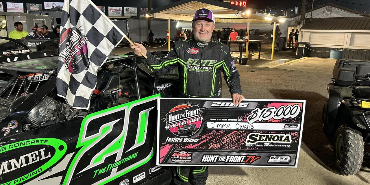 Jimmy Owens cashes $15,000 in Hunt the Front Super...