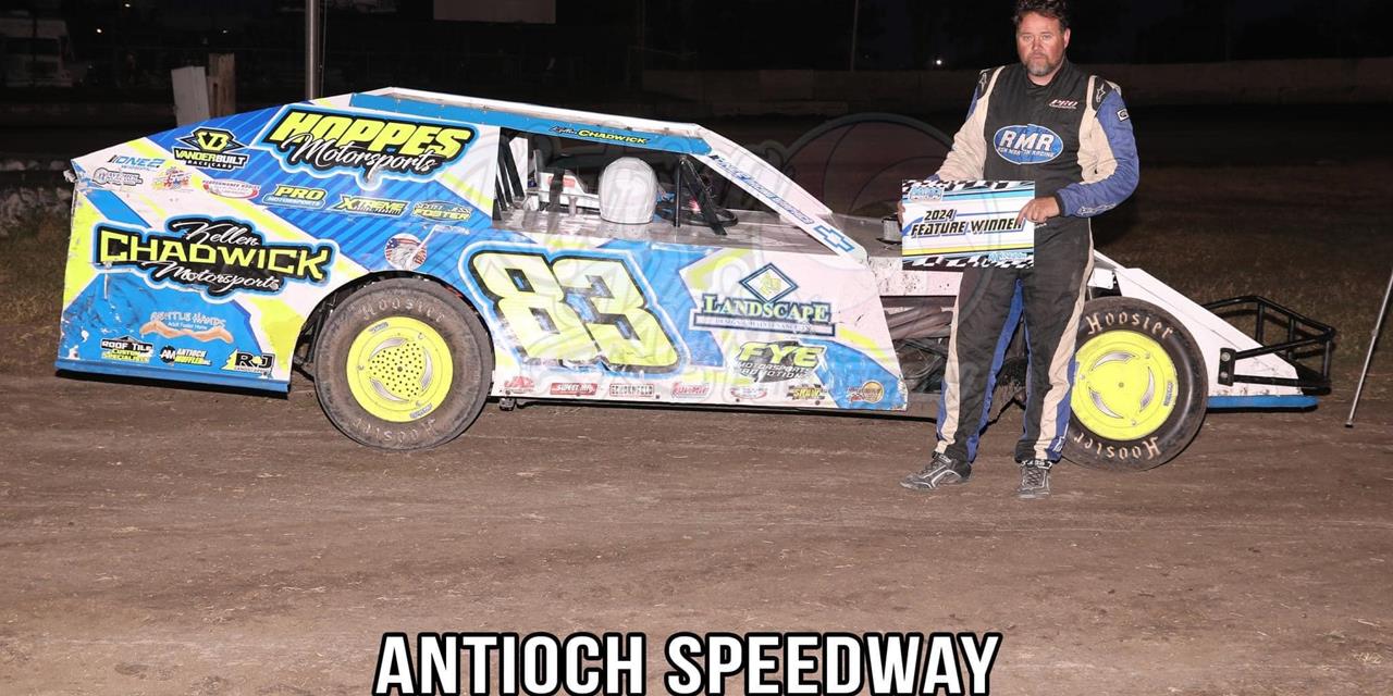 Kellen Chadwick sweeps night at Antioch Speedway
