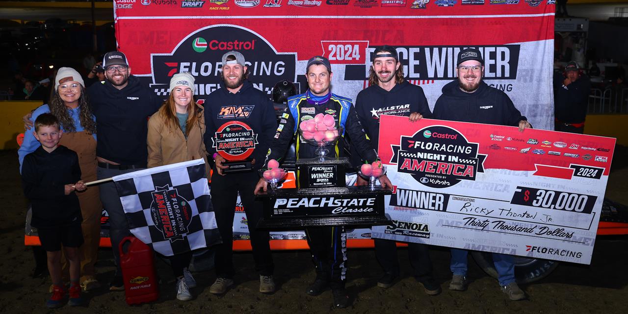 Thornton Jr. Completes Weekend Sweep; Crowned Cham...