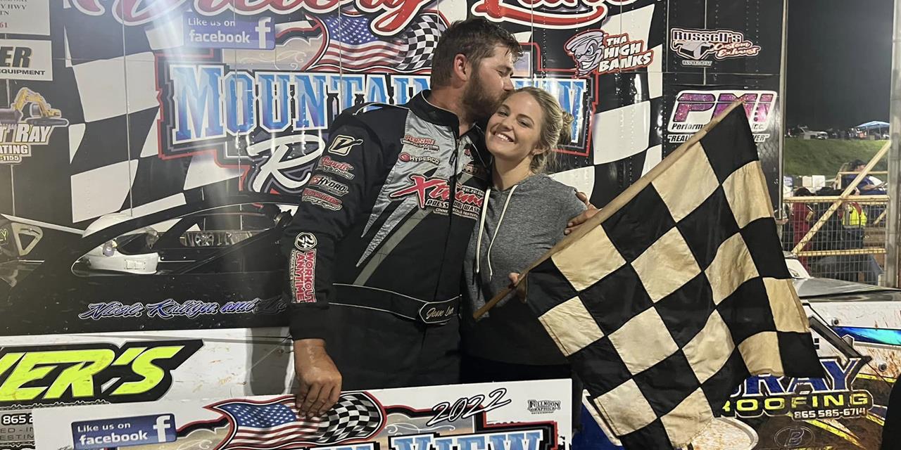 Jesse Lowe makes unexpected trip to victory lane