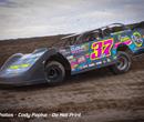 Morgan Ward competes at Brown County Speedway (Aberdeen, SD) on May 31, 2024. (Cody Papke photo)