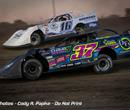 Morgan Ward competes in the Tri-State Late Model Series Big Buck Nationals at Brown County Speedway (Aberdeeen, SD) on August 30-31, 2024. (Cody Papke photo)