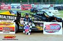 Billy Dunn Makes Late Race Pass Enroute to Fulton...