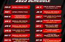 2025 Schedule Released