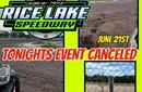 Tonight’s Event Canceled