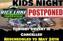 TONIGHTS EVENT IS CANCELLED AND RESCHEDULED FOR NE...