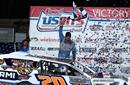 Sanders surges to victory at Creek County Speedway