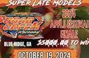 Sugar Creek Raceways Super Late Models compete in...