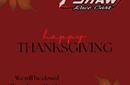Shaw Race Cars Thanksgiving Hours