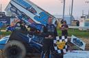 Brubaker finally breaks through for 410 win; Moore...