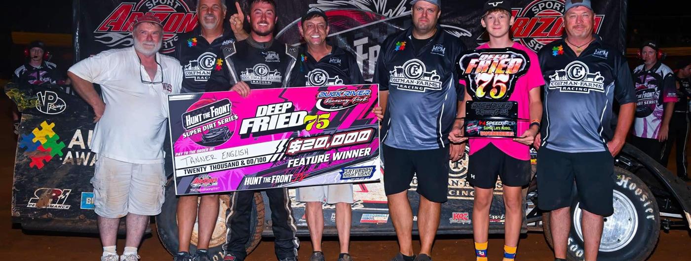 Tanner English and Coltman Farms Racing win Deep Fried 75 at Duck Rive...