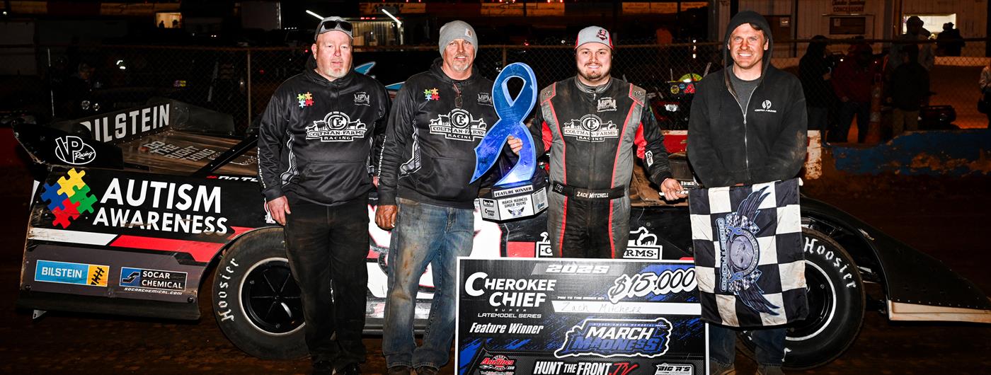 Zack Mitchell and Coltman Farms Racing dominate at Cherokee Speedway