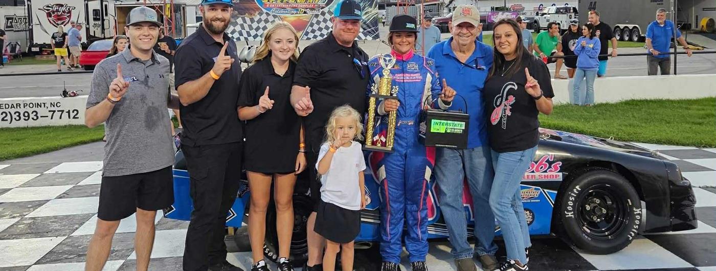 Delaney Gray scores first Allison Legacy Series win at Carteret County...