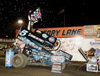 Bayston Battles for World of Outlaws Win...