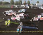 Jimmy Gustin dominates the night with three feature wins at Boone Speedway