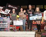 Flud and Roberts Garner NOW600 National Series Wins on Saturday at I-44 Speedway Park!