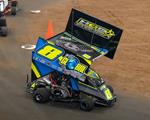 Victory lane visit for Kyle Steffens at Doe Run Raceway