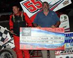 MATT COGLEY LEAVES VICTORIOUS FROM TRI-CITY MOTOR SPEEDWAY