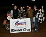 Dayton Shelton and Kyle Huttenhow Earn Wins with POWRi SWEM at Deuce of Clubs Thunder Raceway
