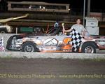 Jimmy Gustin dominates the night with three feature wins at Boone Speedway