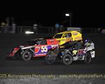 Jimmy Gustin dominates the night with three feature wins at Boone Speedway