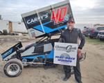 JUSTIN WARD WINS HIS FIRST FEATURE RACE