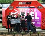 Tate Gurney Wins in Restrictors and Stetson Stroup Victorious in Jr Sprints in KKM Giveback Challenge Preliminary Night One