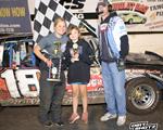 Ballenger strikes with late pass to win at I-90 Speedway