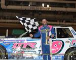 Jimmy Gustin dominates the night with three feature wins at Boone Speedway