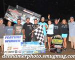 KASEY JEDRZEJEK STRIKES AGAIN AT CRYSTAL MOTOR SPEEDWAY
