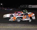 Jimmy Gustin dominates the night with three feature wins at Boone Speedway