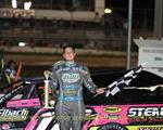 Jimmy Gustin dominates the night with three feature wins at Boone Speedway
