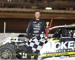 Jimmy Gustin dominates the night with three feature wins at Boone Speedway