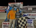 BRENDON CASCADDEN MAINTAINES HIS WIN STREAK