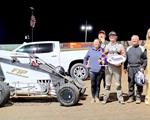 Dayton Shelton & Travis DeGaton Earn Wins in POWRi SWEM Deuce of Clubs Thunder Raceway Debut