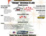 Can-Am Speedway’s Christmas in July Celebrates Golden Jubilee with Vintage Thrills and Racing Action