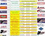 2025 Black Hills Speedway Sche