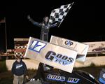 Corbin Erickson gets first career win on wild night at I-90 Speedway