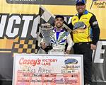 Rico Abreu Holds Off Larson to