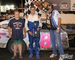 Corbin Erickson gets first career win on wild night at I-90 Speedway