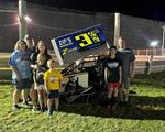 Graham, Weldon, and Zimmerman Grace NOW600 Jayhusker Victory Lane at Washington!