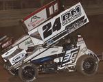 KEEGAN HOLDS OFF MACEDO & GRESSMAN AT THE LINE