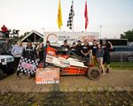 Jones Wins Another Thriller at Angell Park in AFS Badger Midget Series Action